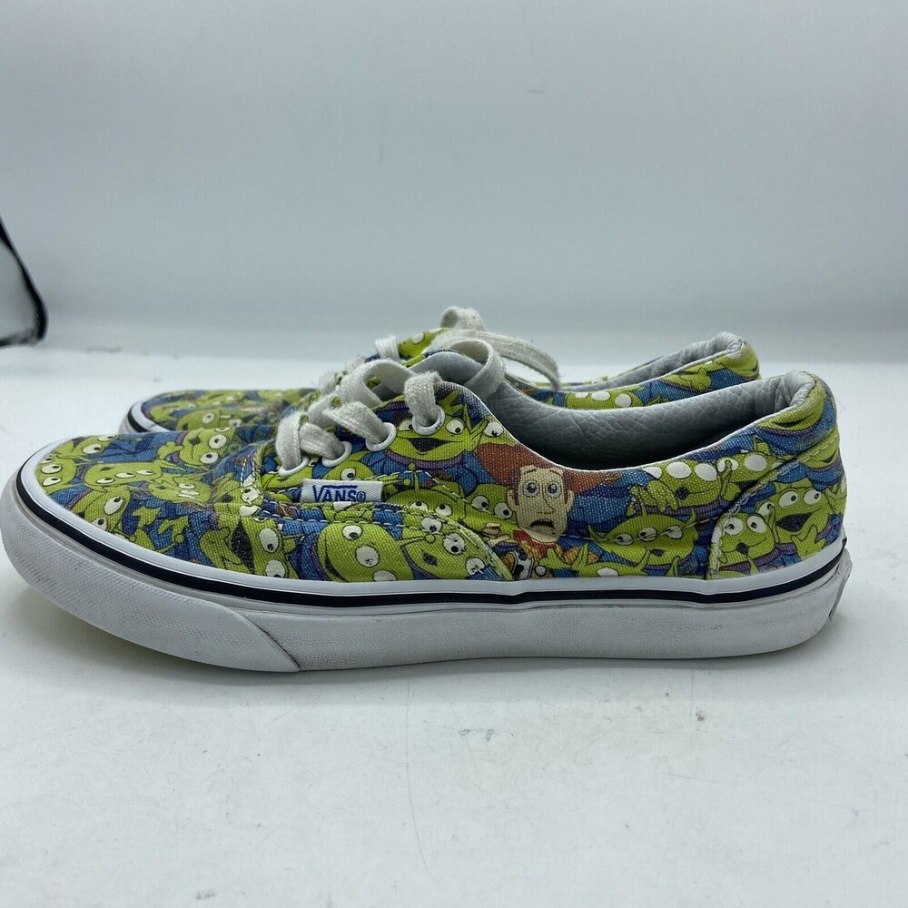 Disney Vans Toy Story ALIENS Glow In The Dark Shoes kids Size 2.5